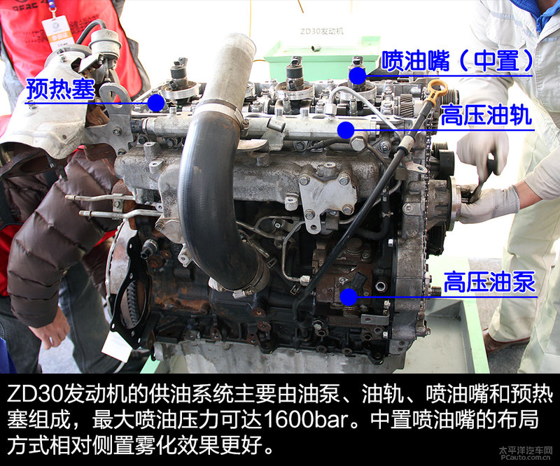 程力房車東風(fēng)御風(fēng)ZD30發(fā)動機(jī)拆解