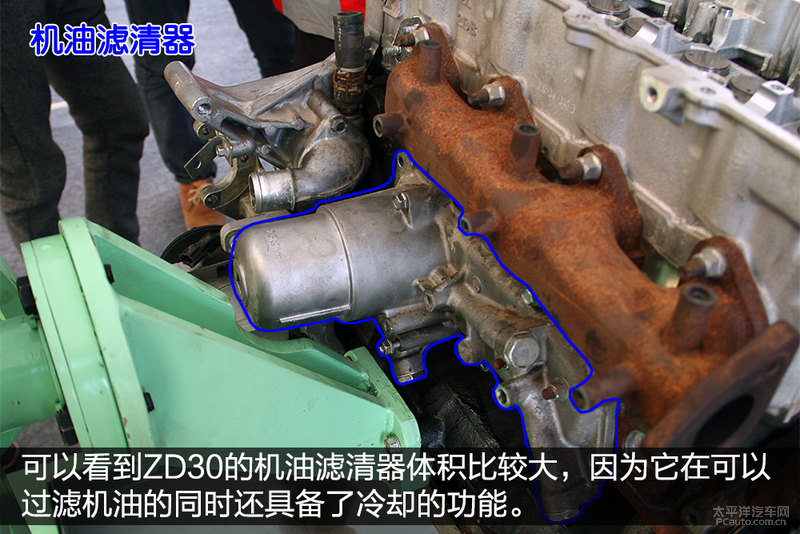 程力房車東風(fēng)御風(fēng)ZD30發(fā)動機(jī)拆解
